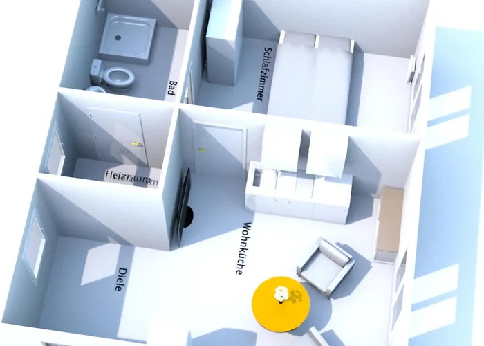 Natur-ferien-haus, Klein Rosenburg, Design-ferienhaus An Der Burg, Wallbox, 100mbit Wlan & Zaun بيت للعطل