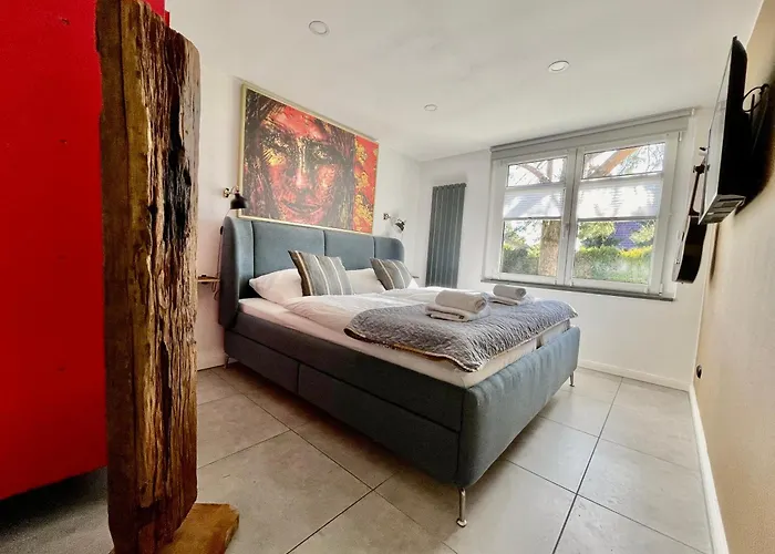 Natur-ferien-haus, Klein Rosenburg, Design-ferienhaus An Der Burg, Wallbox, 100mbit Wlan & Zaun بيت للعطل Gross Rosenburg