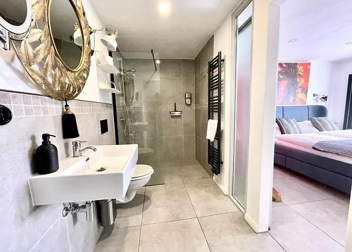 بيت للعطل Natur-ferien-haus, Klein Rosenburg, Design-ferienhaus An Der Burg, Wallbox, 100mbit Wlan & Zaun